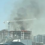 迪拜地球村对面的工地发生火灾-博彩新闻-博彩策略-博彩论坛